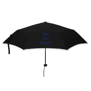 Que Dieu bénisse les hamsters - Parapluie standard - noir - Devant