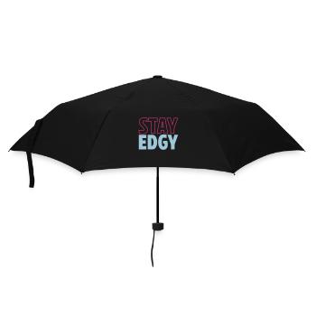 Restez énervé | Rester bizarre | Couleurs changeantes - Parapluie standard - noir - Devant