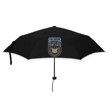 Animaux de compagnie tous les chats - Parapluie standard - noir - Devant