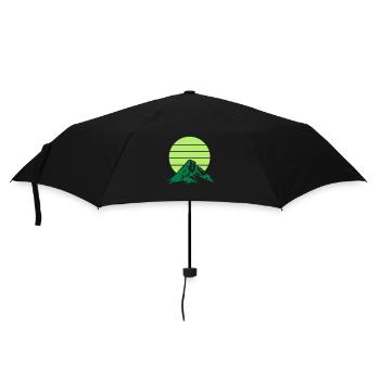 Mountains Mountains - Umbrella (small) - black - Front