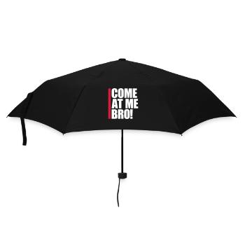 come at me bro - Regenschirm (klein) - Schwarz - Vorne