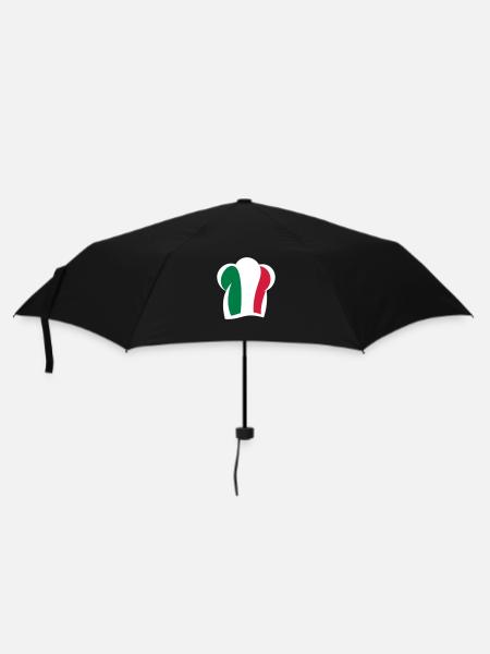 Chapeau de chef italien Cuisine Italia - Parapluie standard - noir