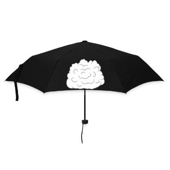 laine nuage tas poussière ciel duveteux clipart vu - Parapluie standard - noir - Devant