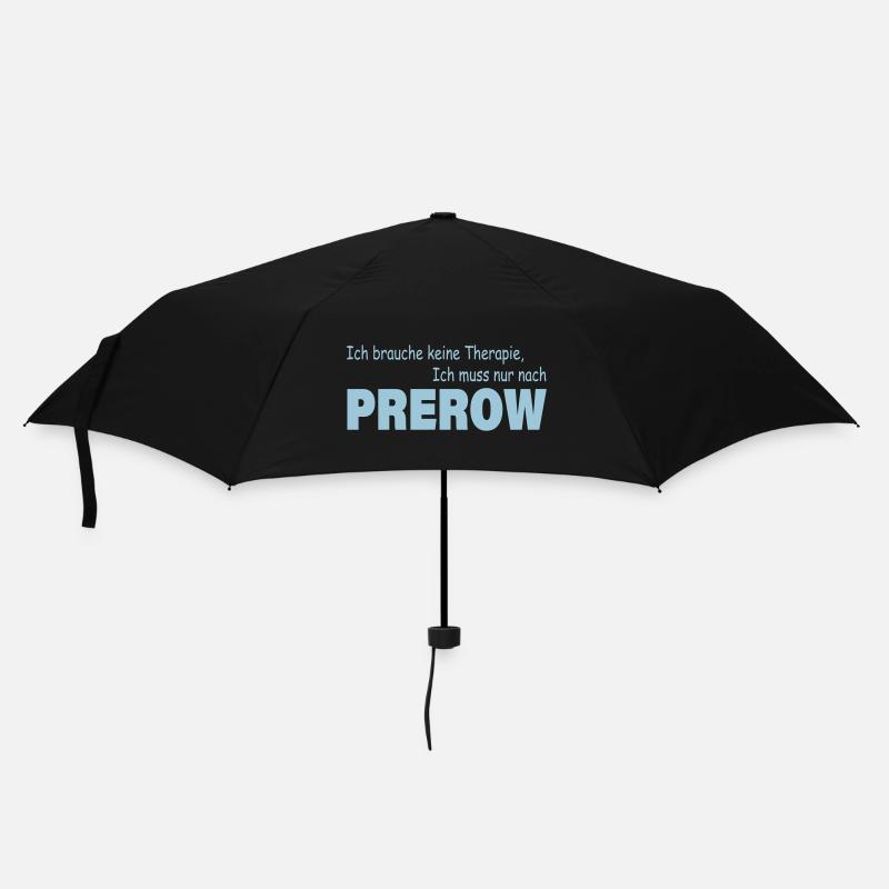 Therapie PREROW - Regenschirm (klein) - Schwarz