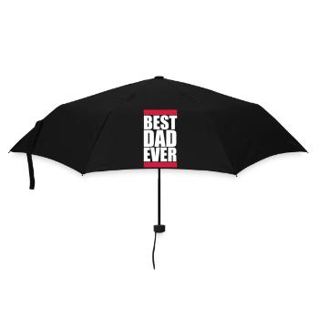 The Best Dad Ever Best Dad in the World Cool Love - Umbrella (small) - black - Front