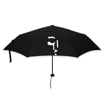 Face - VECTOR - Umbrella (small) - black - Front