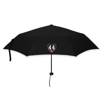 Malatya 44 Herz - Regenschirm (klein) - Schwarz - Vorne