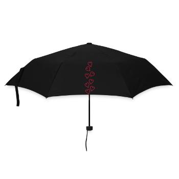 Hearts Love Symbol - Umbrella (small) - black - Front