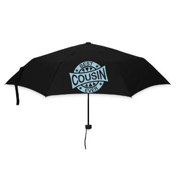 Citation du meilleur cousin de tous les temps - Parapluie standard - noir - Devant