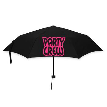 Party Crew - Parapluie standard - noir - Devant