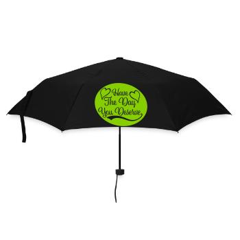 the day you deserve - Umbrella (small) - black - Front