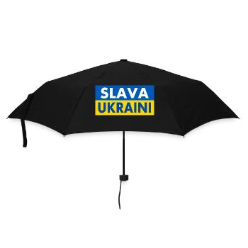 Slava ukraini - Parapluie standard - noir - Devant