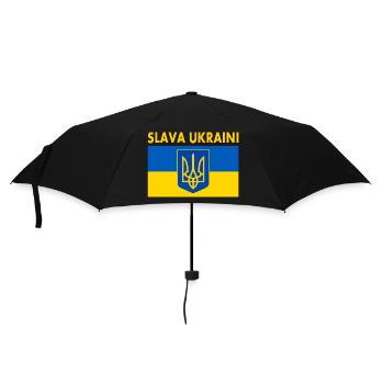 Slava ukraini - Parapluie standard - noir - Devant
