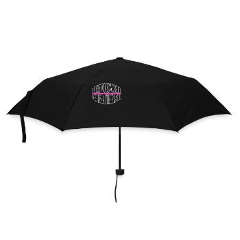 mason chainsaw grab sexy carpenter tshirts - Umbrella (small) - black - Front