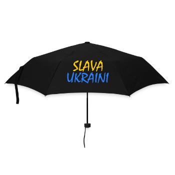 Slava ukraini - Parapluie standard - noir - Devant