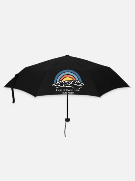 Kap der Guten Hoffnung Kapstadt Südafrika - Regenschirm (klein) - Schwarz