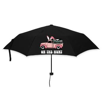 Joyeux Lapin de Pâques Oeuf de Pâques Fête de Pâques Pâques - Parapluie standard - noir - Devant