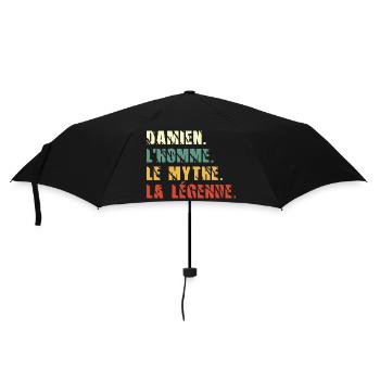 Damien l homme le mythe la légende - Parapluie standard - noir - Devant