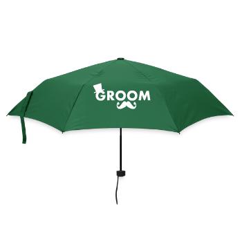Groom - Regenschirm (klein) - Flaschengrün - Vorne