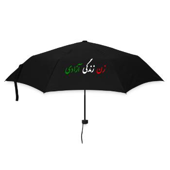 Women life freedom - Parapluie standard - noir - Devant
