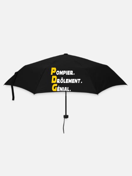 cadeau humour pompier / pompier drôlement génial - Parapluie standard - noir