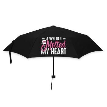 Welder outfit for welders - Umbrella (small) - black - Front