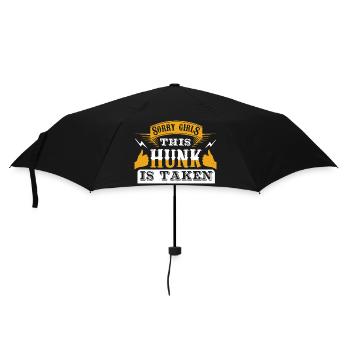 DÉSOLÉ LES FILLES CE MEC EST PRIS - Parapluie standard - noir - Devant