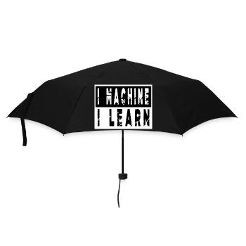 Tree Carpenter Citations Tshirts Déclaration du blogueur - Parapluie standard - noir - Devant