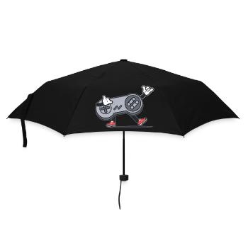Gamer Retro console jeux video - Parapluie standard - noir - Devant