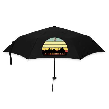 Alberobello trulli Apulia - Umbrella (small) - black - Front