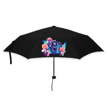 Camera Photographer Funny Photography Photographer - Umbrella (small) - black - Front