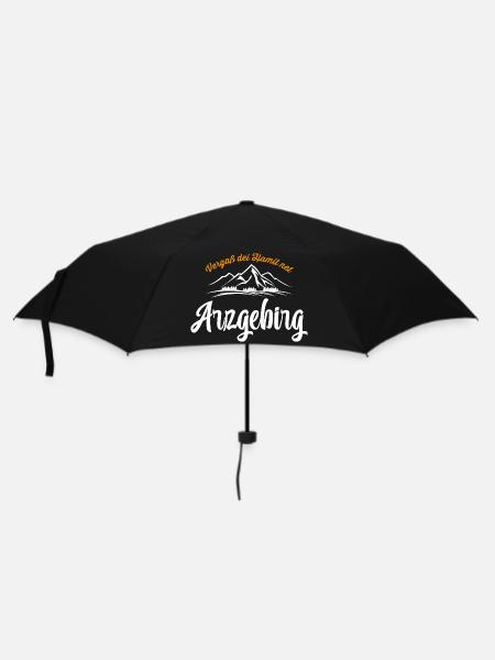 Erzgebirge Heimat - Regenschirm (klein) - Schwarz