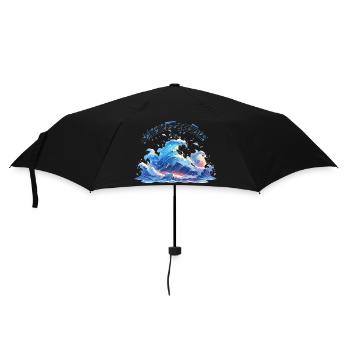 Soundwaves Waves Music Sheet Music - Umbrella (small) - black - Front