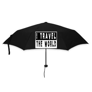Cadeau d’anniversaire Amour Noël Bach Chien - Parapluie standard - noir - Devant