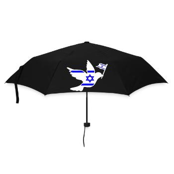 Israel - Parapluie standard - noir - Devant