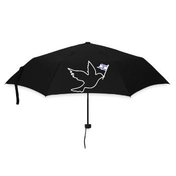 Israel - Parapluie standard - noir - Devant