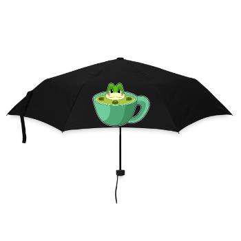 Mug grenouille - Parapluie standard - noir - Devant