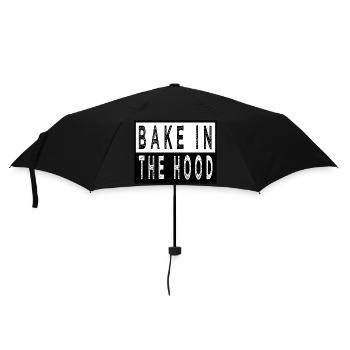 gift chef quotes puns culinary art food awesome - Regenschirm (klein) - Schwarz - Vorne