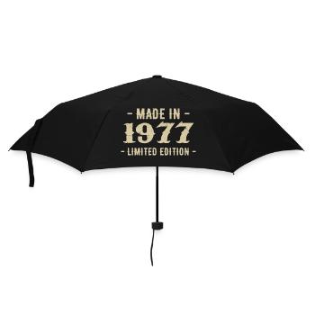 Vintage 1977 Édition Limitée Cadeau 1977 - Parapluie standard - noir - Devant