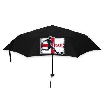 England football - English soccer player - Umbrella (small) - black - Front