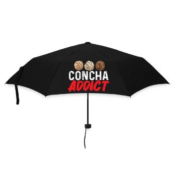 Concha Hispanic Mexikanisch Pan Dulce - Regenschirm (klein) - Schwarz - Vorne