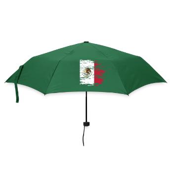 Drapeau mexicain utilisé - Parapluie standard - vert bouteille - Devant