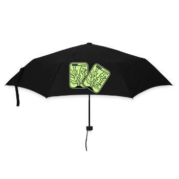 Micro Chip 2 - Umbrella (small) - black - Front