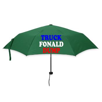 truck fonald dump - Umbrella (small) - bottlegreen - Front