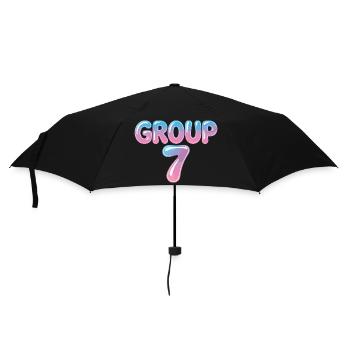 Funny Group 7 67 Meme Halloween Costume - Umbrella (small) - black - Front