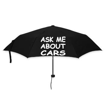 Voiture - Parapluie standard - noir - Devant