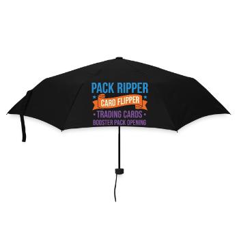 Pack Ripper Card Flipper Trading Cards Booster - Umbrella (small) - black - Front