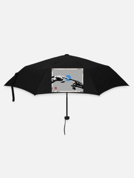  Die letzte Schöpfung - Regenschirm (klein) - Schwarz