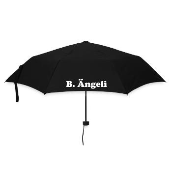 B. Ängeli - Regenschirm (klein) - Schwarz - Vorne