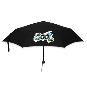 chemise fraîche cool pour les enfants - Scène Graffiti - Parapluie standard - noir - Devant